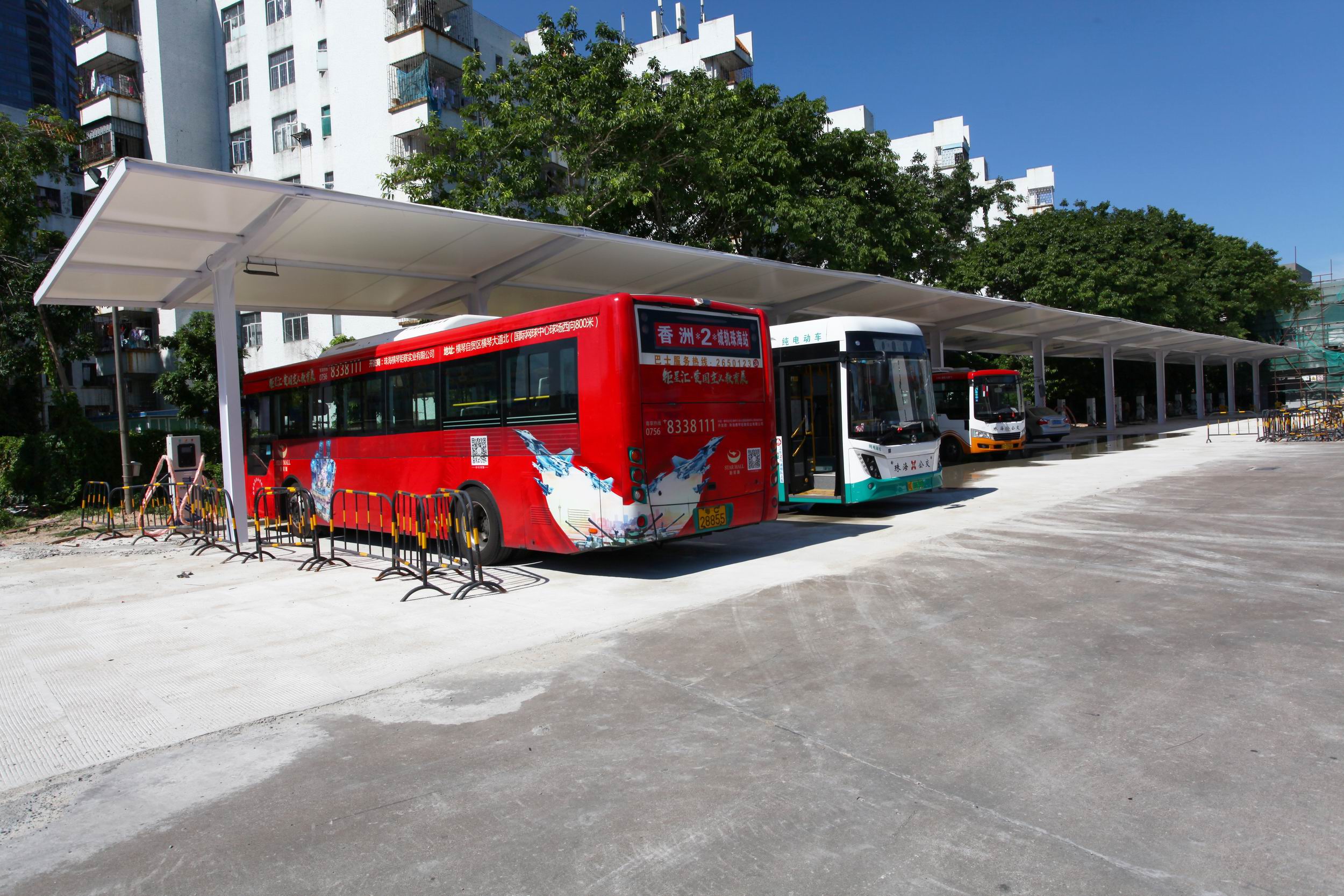 珠?；浐Ｎ骶C合停車場公交站等充電站工程